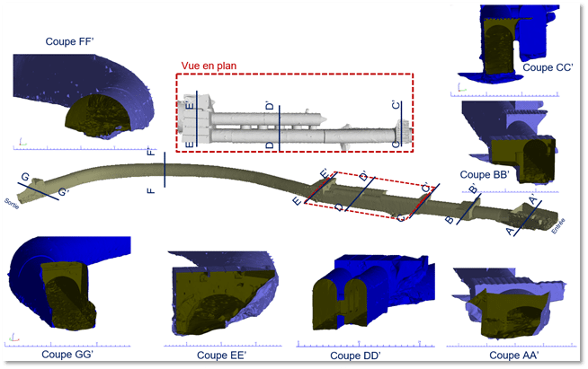 図4.3Dデジタル地形モデルの詳細