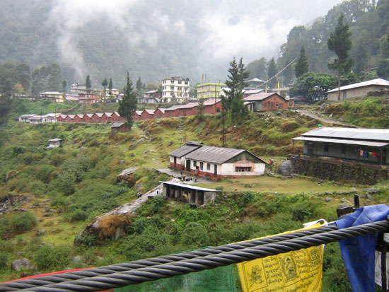 図1. チュンタン村の郊外