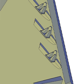 model-spillway-roughness-element